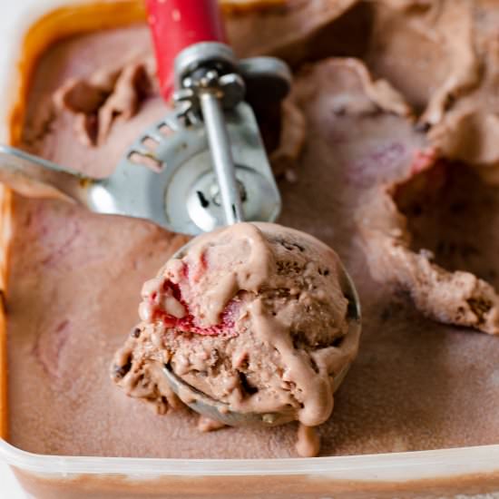 No Churn Chocolate Ice Cream