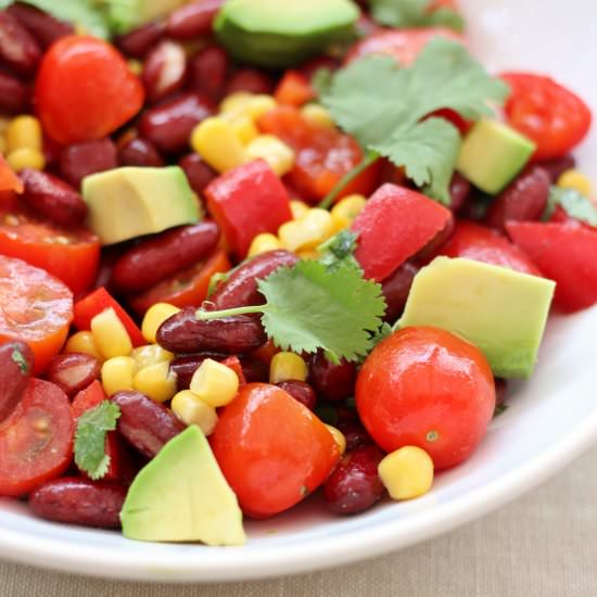 5 Minute Mexican Salad