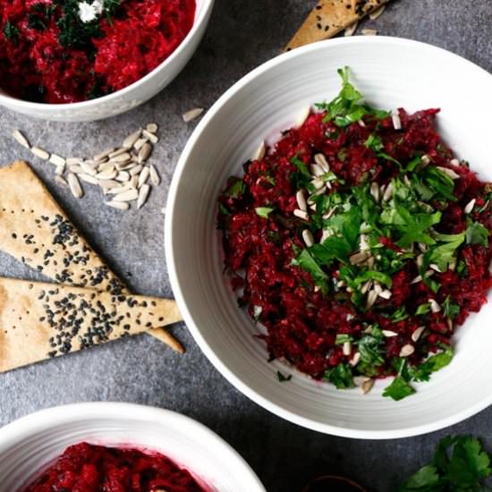Simple Beetroot Dip