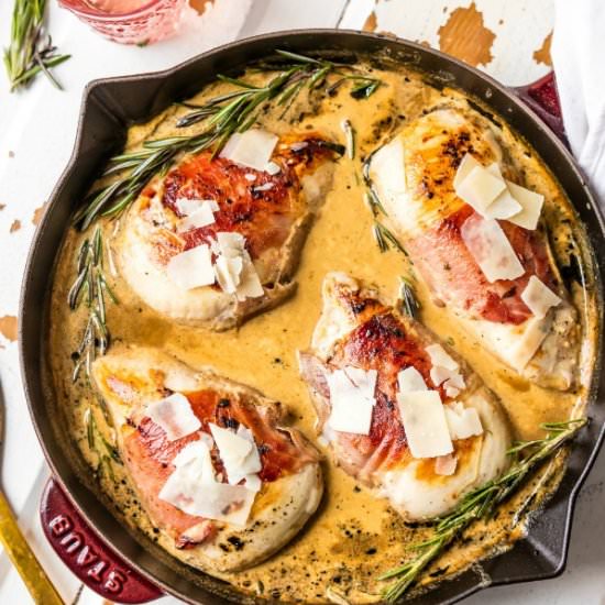 Sherry Cream Chicken Skillet