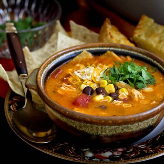 Chicken Enchilada Soup