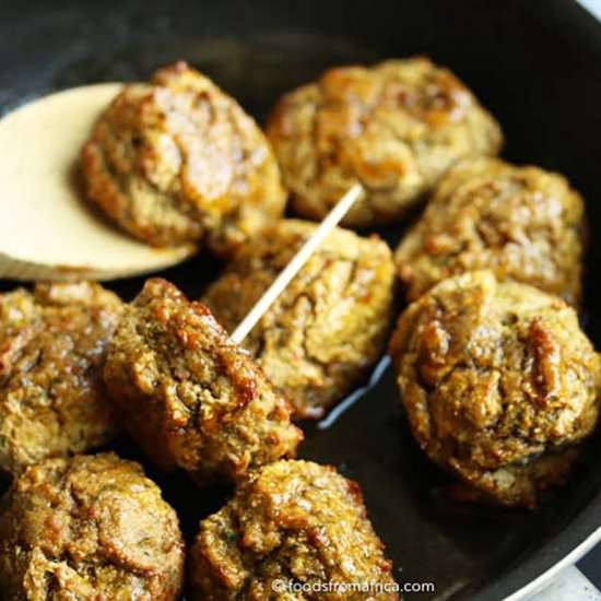 Veggie Plantain Meatballs