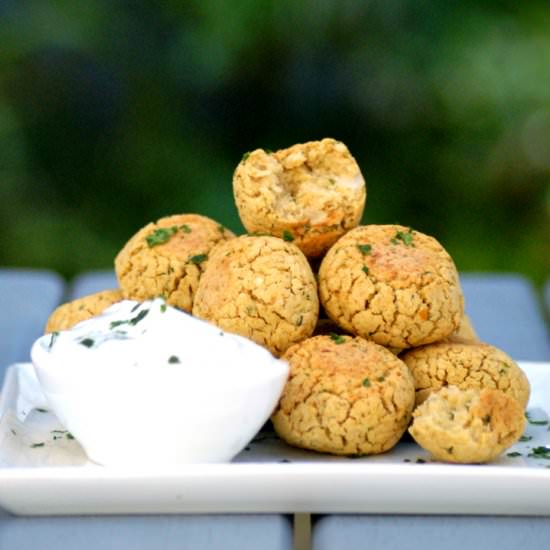 Healthy Baked Falafel (Vegan)