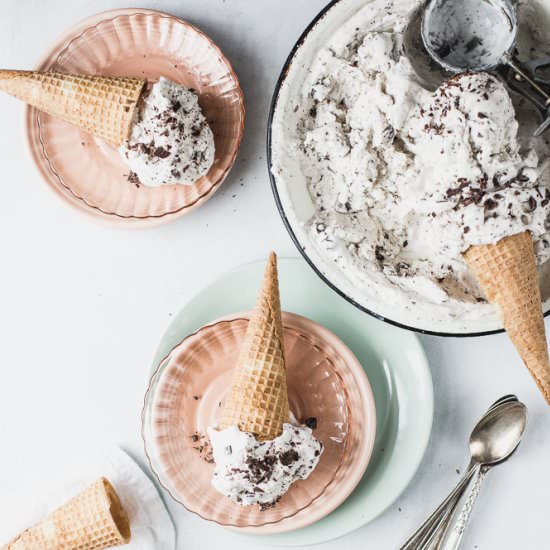 Vegan Mint Chip Nice Cream