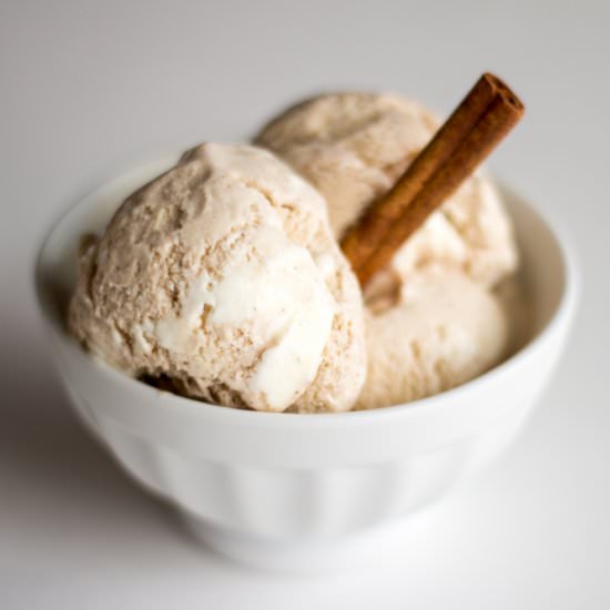 Cinnamon Roll Ice Cream