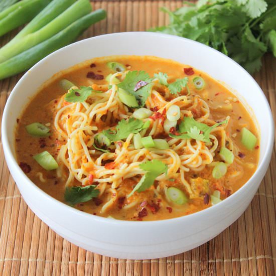 Spicy Thai Noodle Soup