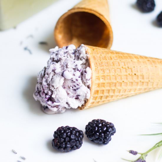 Lavender Ice Cream