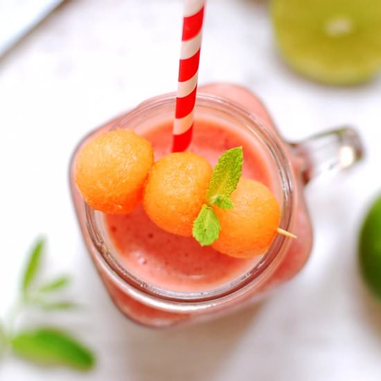 Melon and Mint Smoothie