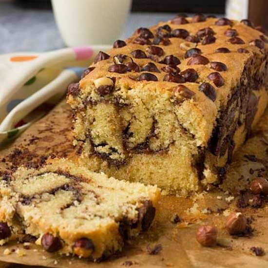 Nutella Swirl Loaf