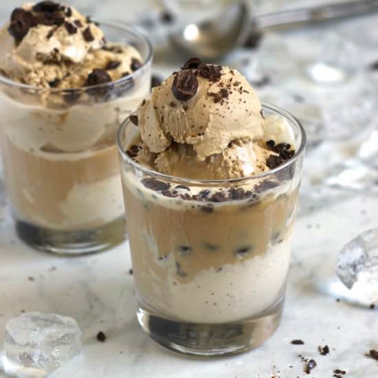 Cold Brew Iced Coffee Affogato