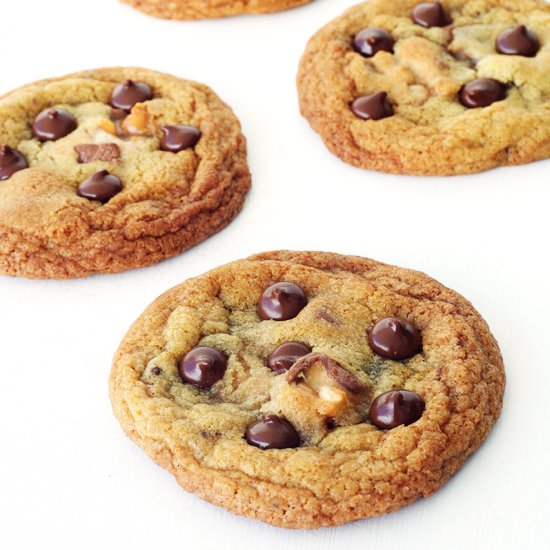 Chewy Snickers Cookies