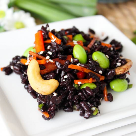 Forbidden Rice Salad