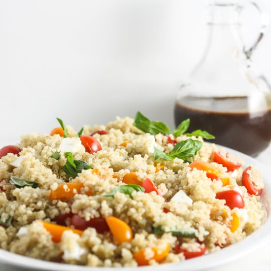 Caprese Quinoa Salad