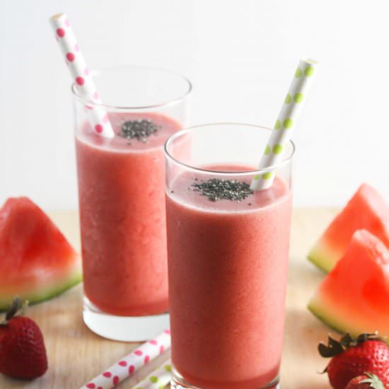 Strawberry Watermelon Smoothie