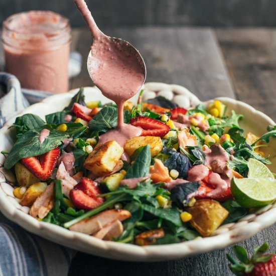 Teriyaki Salmon Salad
