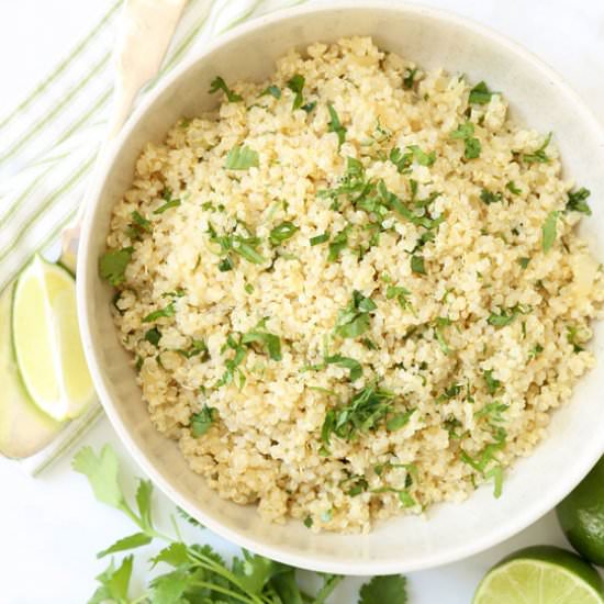 Cilantro Lime Quinoa