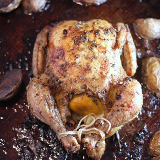 Herbed Fauxtisserie Chicken