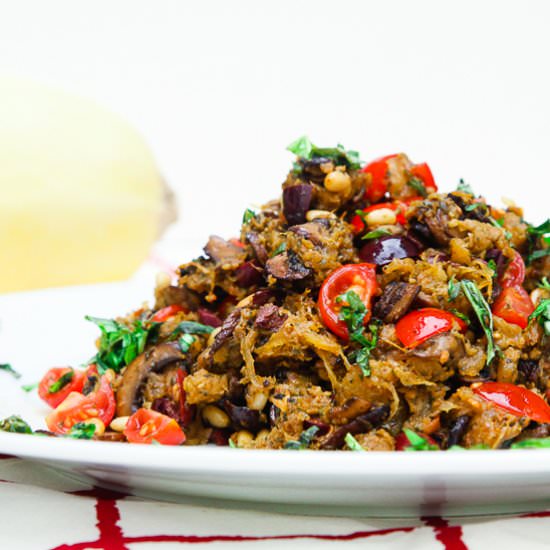 Mediterranean Spaghetti Squash