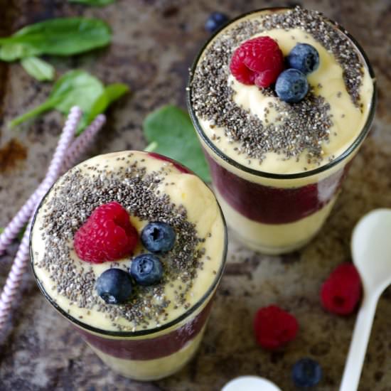Berry, Beet, Mango and Carrot Smoothie
