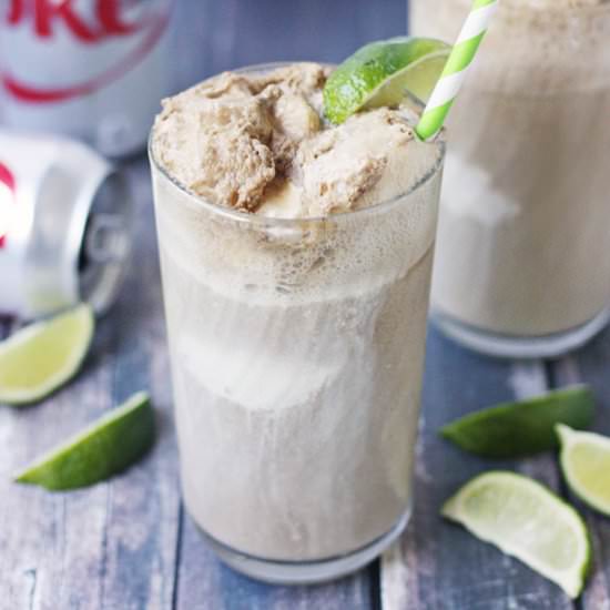 Dirty Diet Coke Float