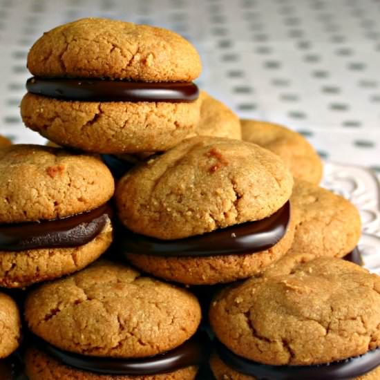 Peanut Butter and Chocolate Cookies