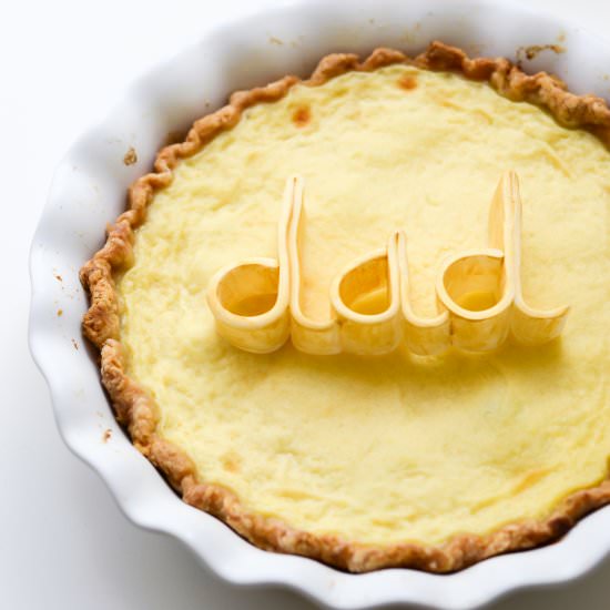 Rum Raisin Pie