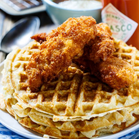 Chicken and Waffles