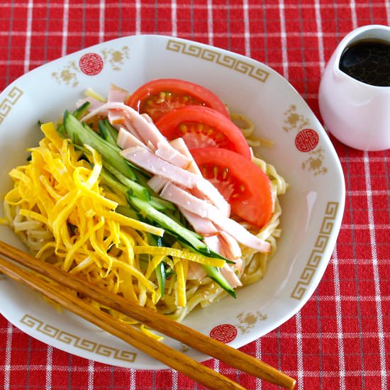 Hiyashi Chuka (Cold Ramen Noodles)