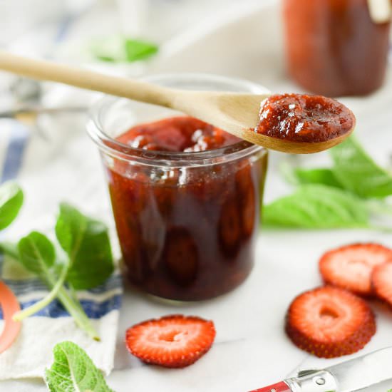 Strawberry Sage Jam