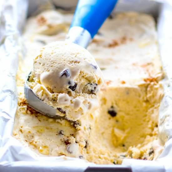 Fruit Sweetened No Churn Ice Cream