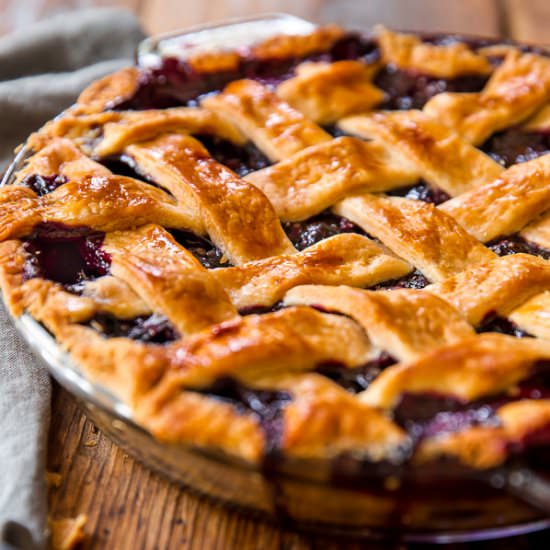 The Best Blueberry Pie
