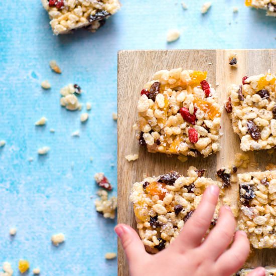 Snappy, Crackly & Poppy Slice
