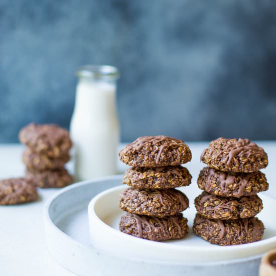 Chocolate Oat Cookies