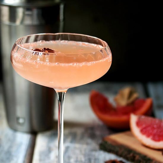 Silk Road – A Grapefruit Martini