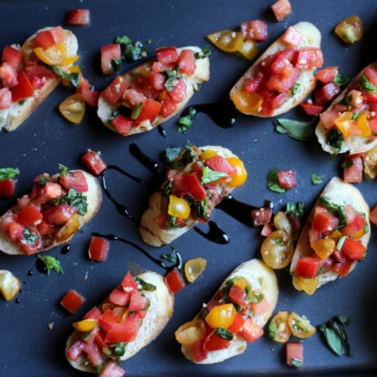 Fresh Tomato Bruschetta