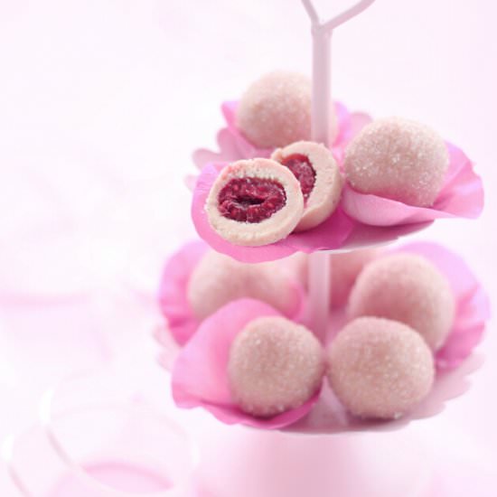 Raspberry Truffles