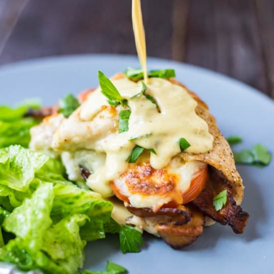 Honey Mustard Stuffed Chicken