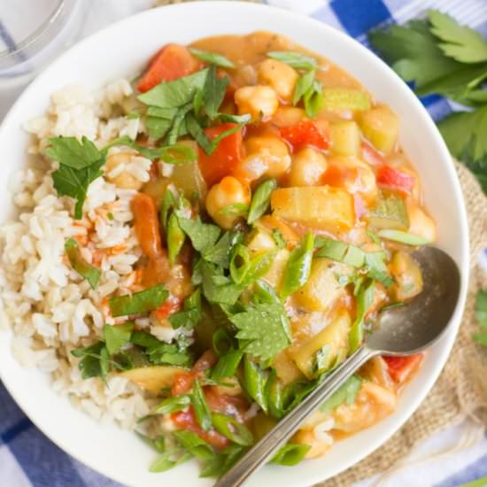 Vegan Summer Vegetable Étouffée