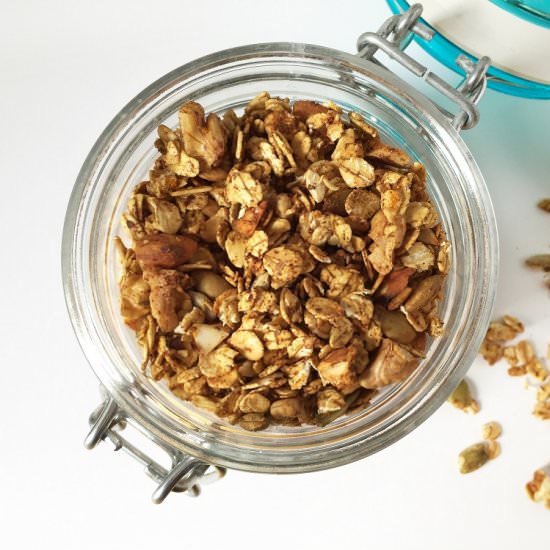 Orange Cinnamon Granola