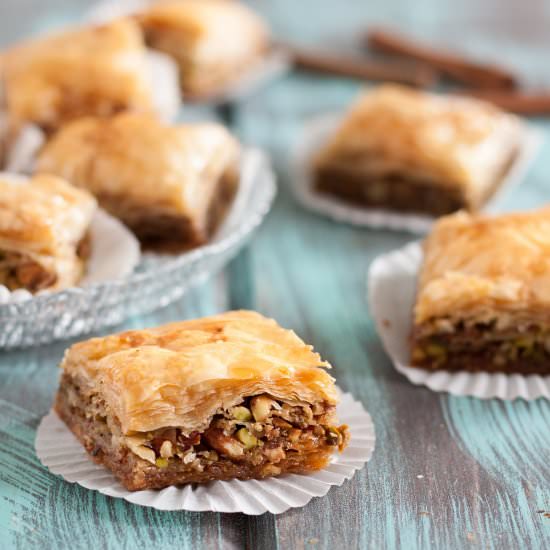 Pistachio Baklava Recipe