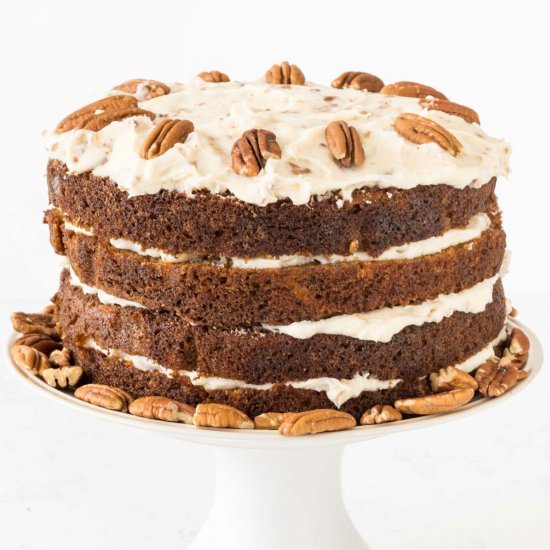 Naked Carrot Cake