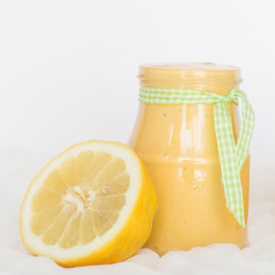 Healthier Lemon Curd