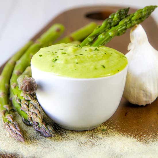 Asparagus Dip with Dijon Mustard