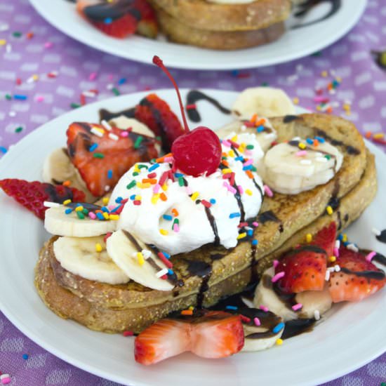 Banana Split French Toast