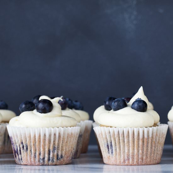 Blueberry Lemon Cupcakes