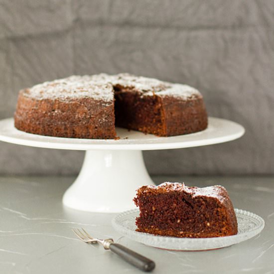 Chocolate Hazelnut Flourless Torte