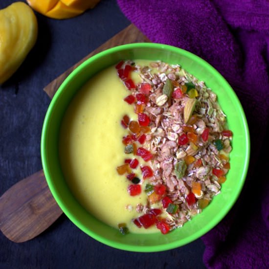 Jackfruit Mango Breakfast Smoothie