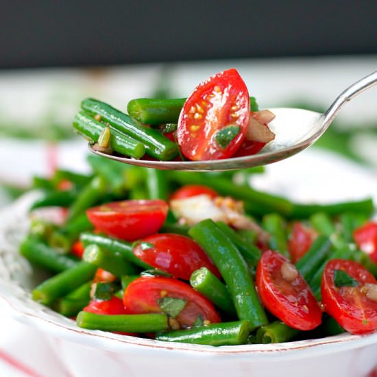 Simple Italian Green Bean Salad