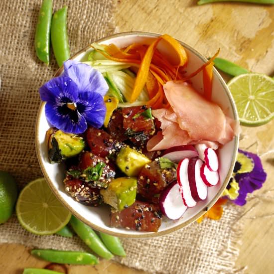 Tuna Poke Bowls