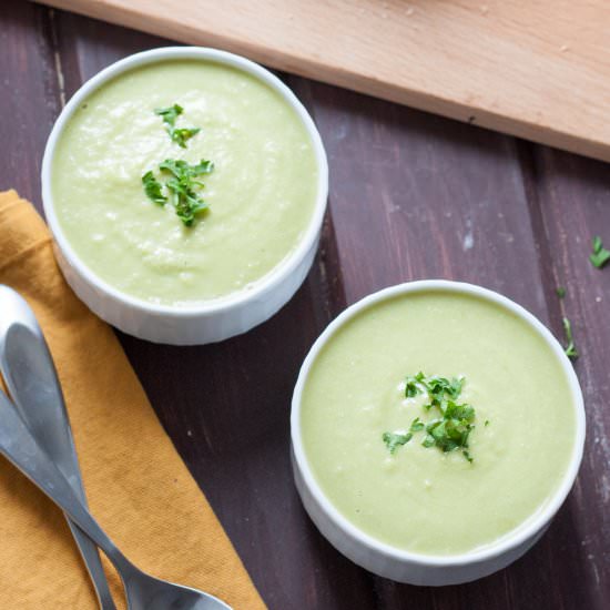 Asparagus Garlic Soup